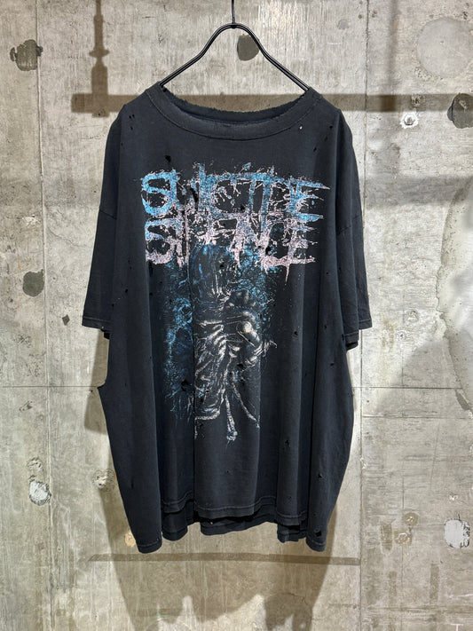 00s Vintage Suicide Silence Damage Tee