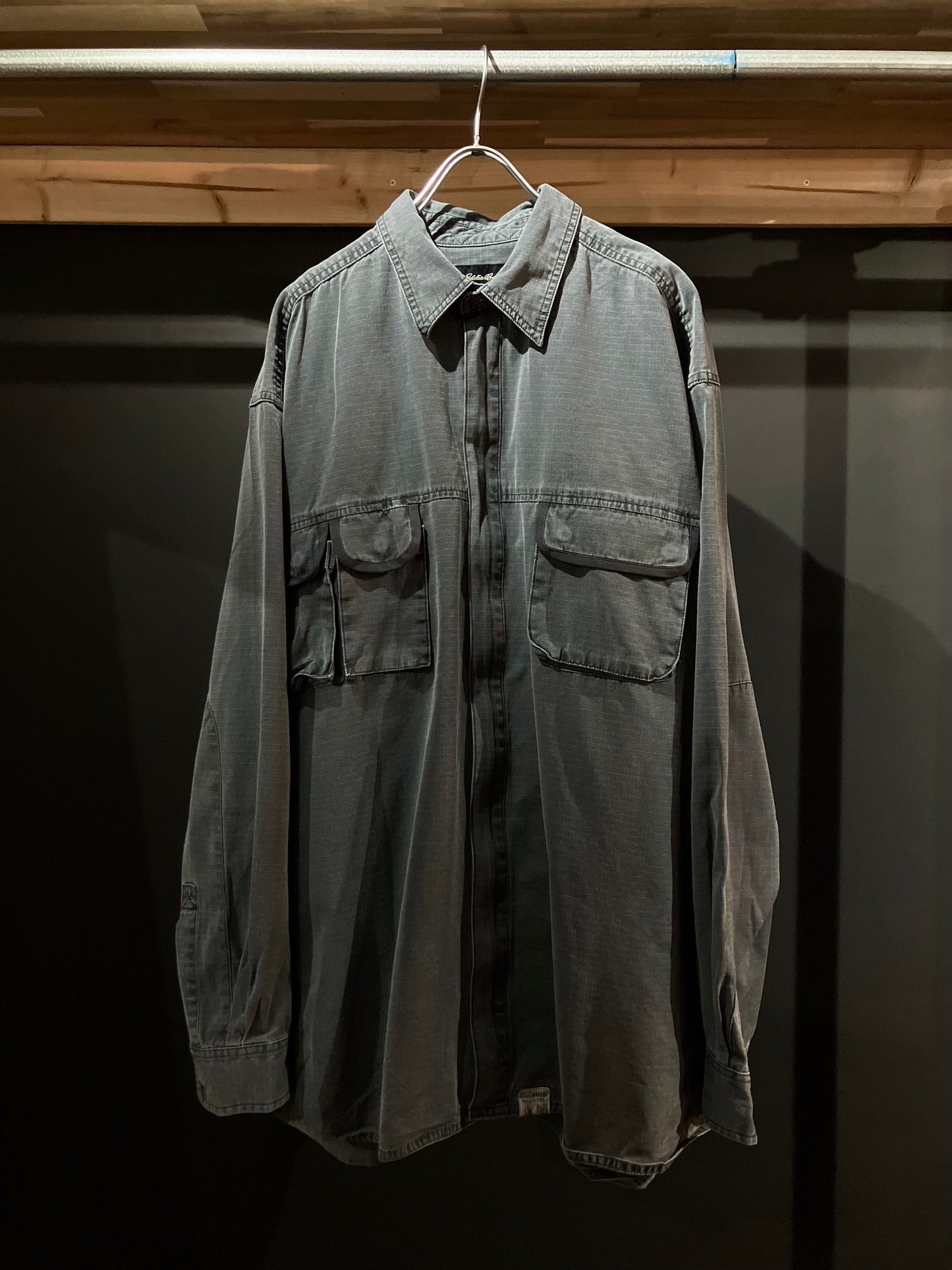 "Eddie Bauer" 00s Oversized Design Shirt