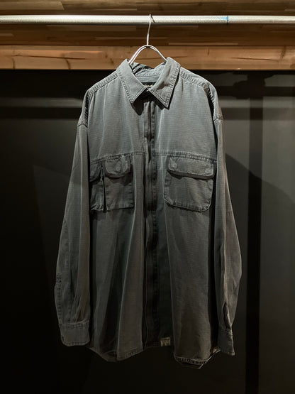 "Eddie Bauer" 00s Oversized Design Shirt