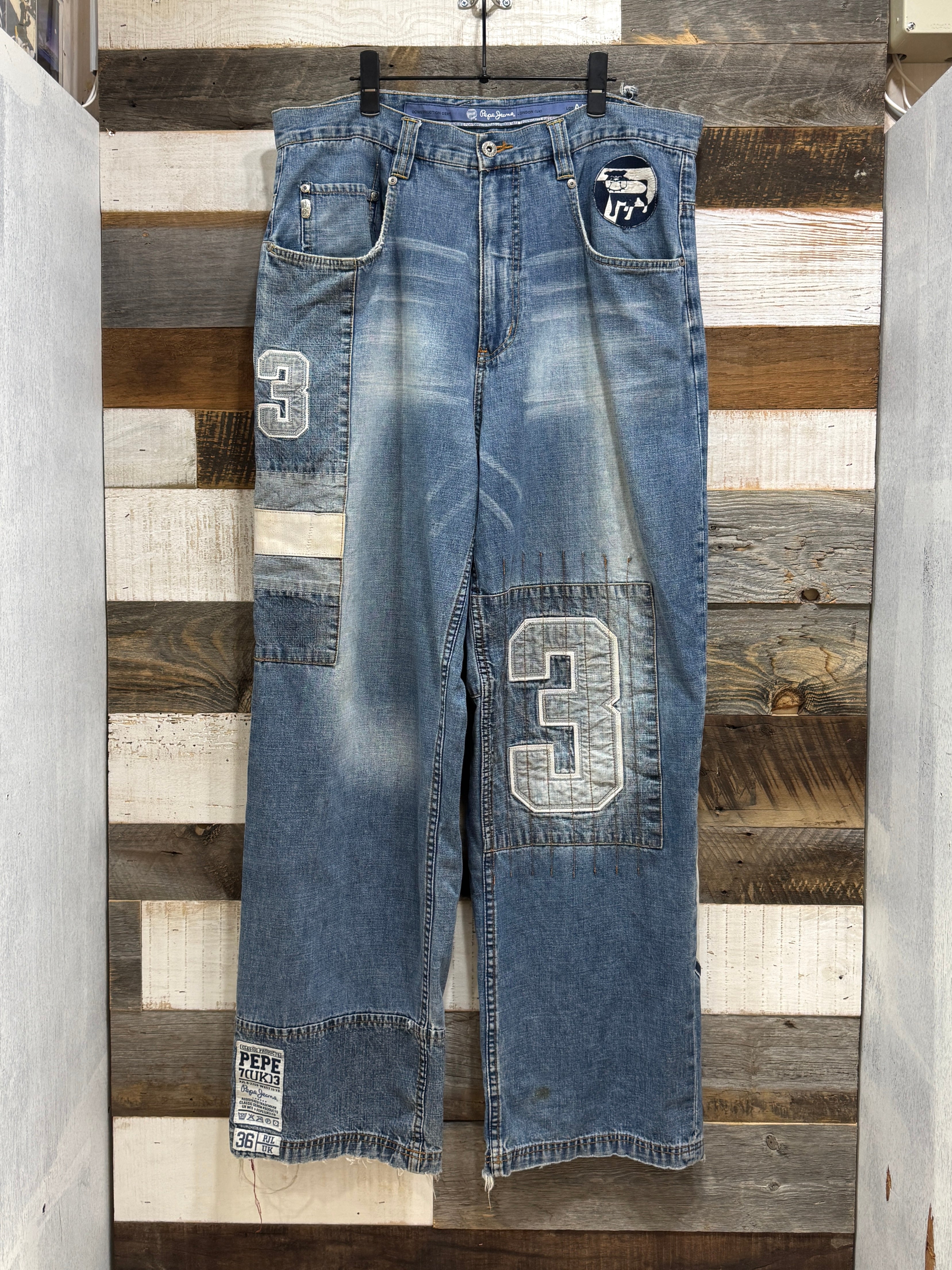 Pepe Jeans Patch Design Denim Pants – BUSINESS AS USUAL