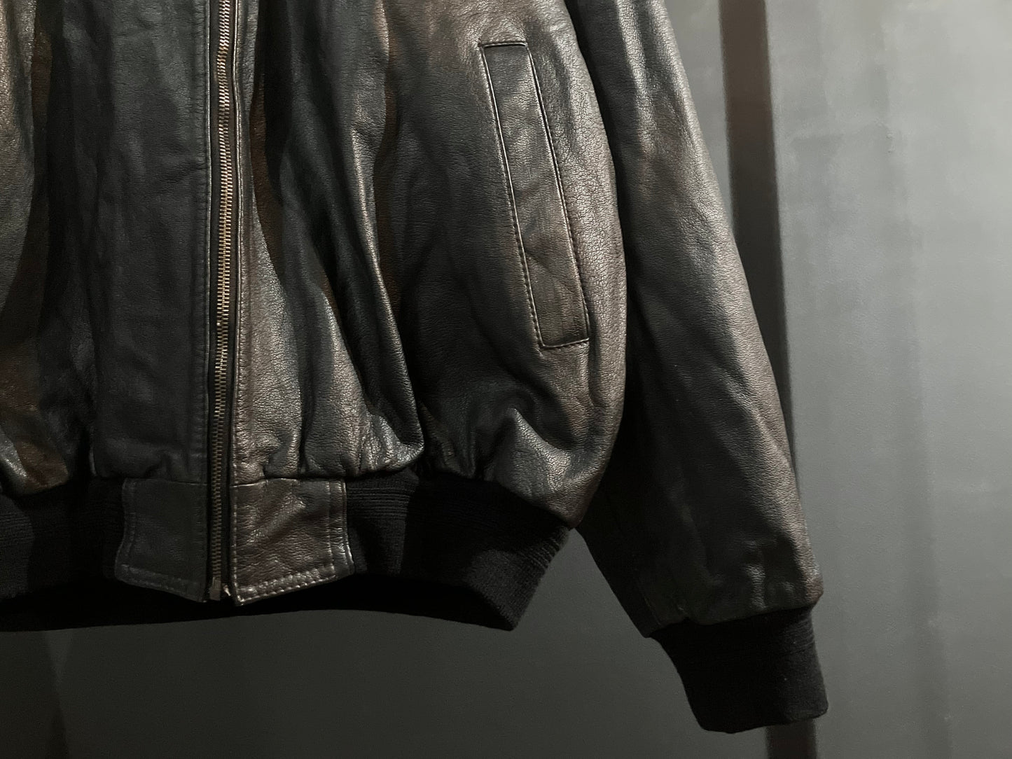 Old Leather Bomber JKT