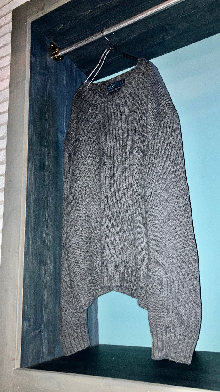 "Polo by Ralph Lauren" Old Oversized Cotton Knit