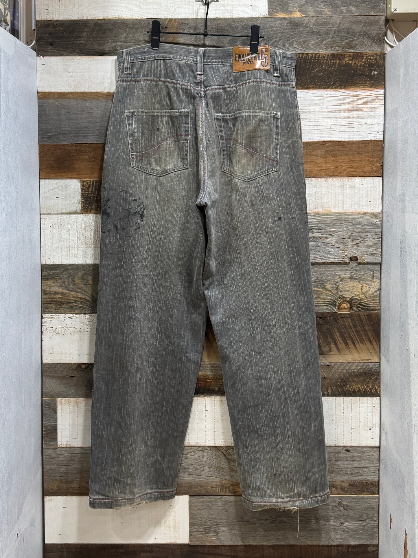 00s Evolve 5 Wide Denim Pants
