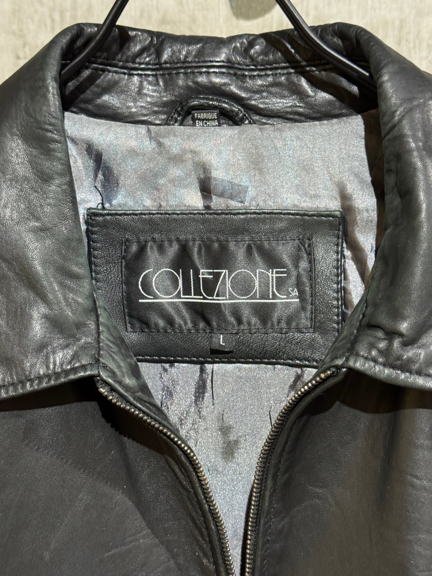 Vintage COLLEZIONE Leather Jacket