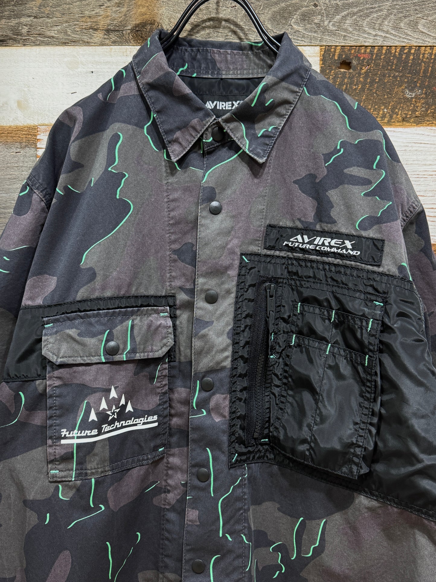 Avirex Camo Combination Shirt