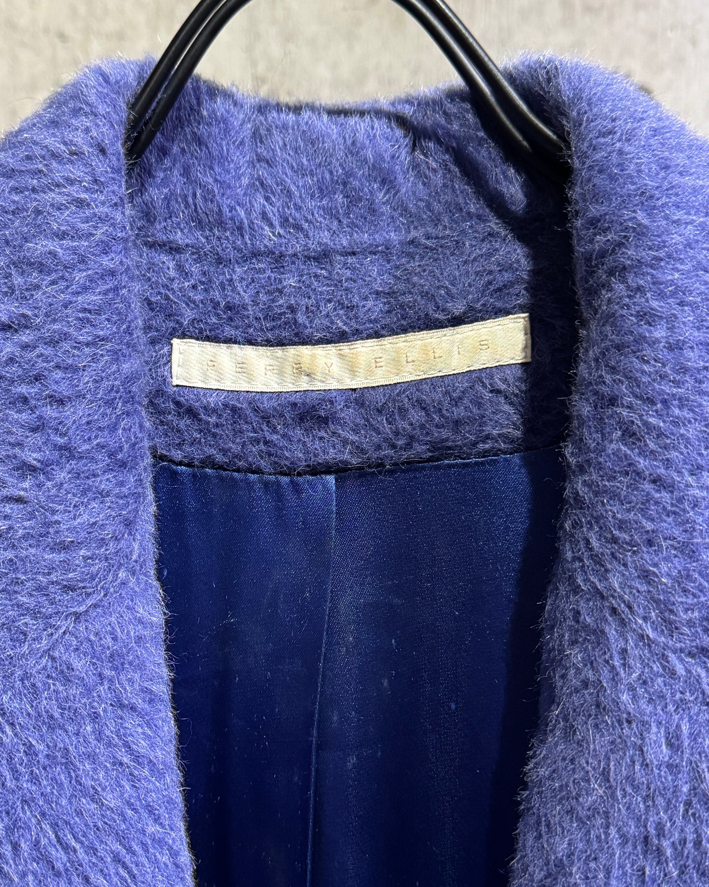 Old Perry Ellis Wool Chesterfield Coat