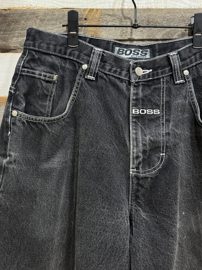 Old Boss Baggy Denim Shorts