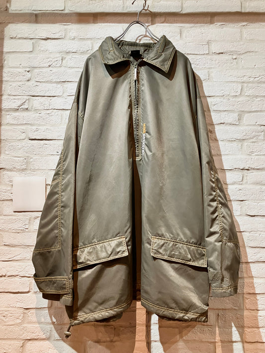 "NIKE" Old Oversized Design Nylon Pollover JKT