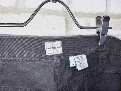 "CK Calvin Klein" 00s Color Denim Wide Pants