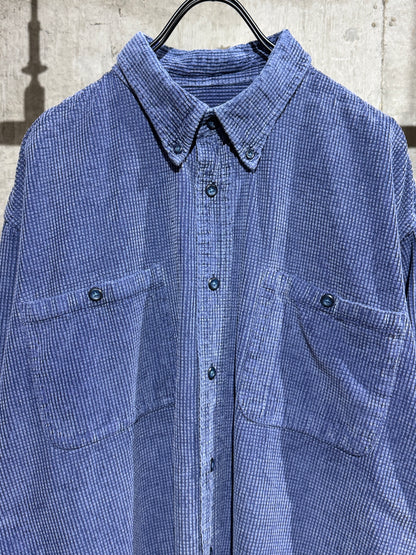 Old Cabela's Block Corduroy Shirt