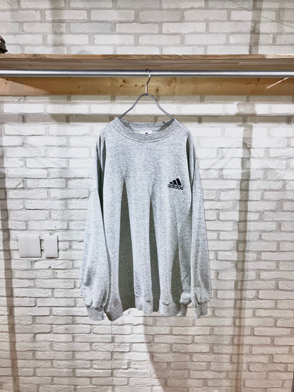 "adidas" Old Oversized Embroidery Sweat
