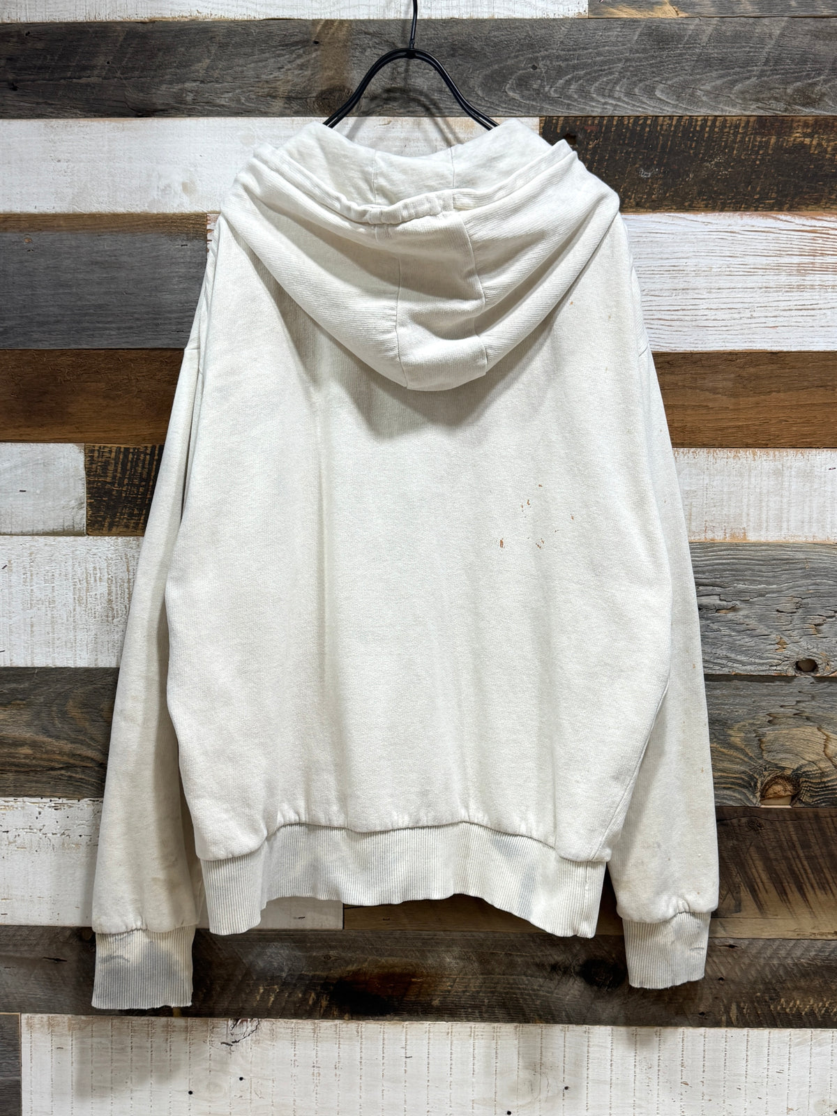 Dickies Dirty White Thermal Lined Zip-up Hoodie
