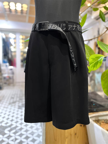 Black Slacks Shorts