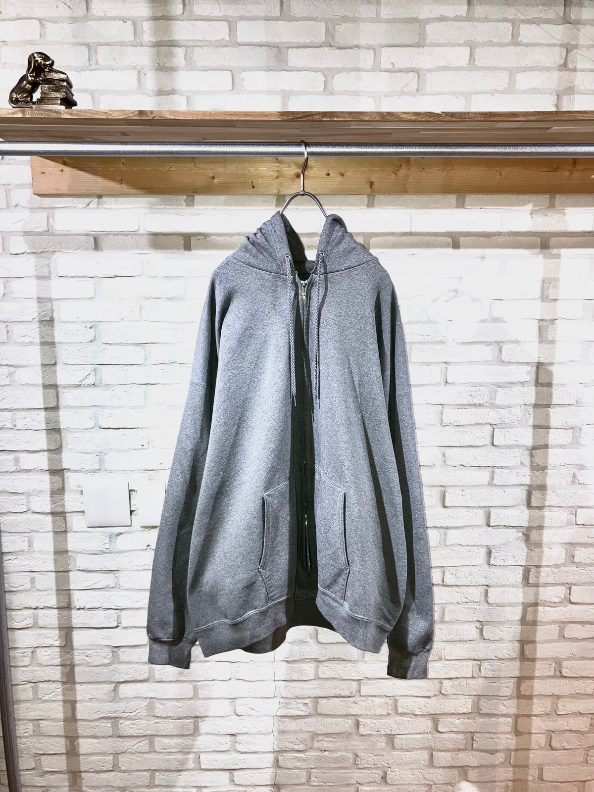 "Hanes" 00s Sweat Zip Hoodie