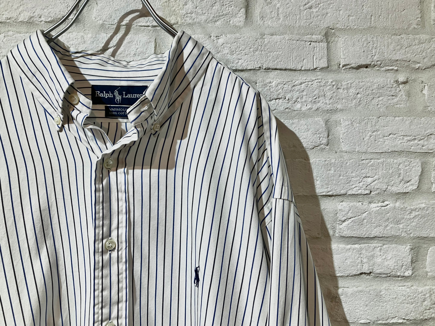 "Ralph Lauren" Old Oversized Stripe Shirt