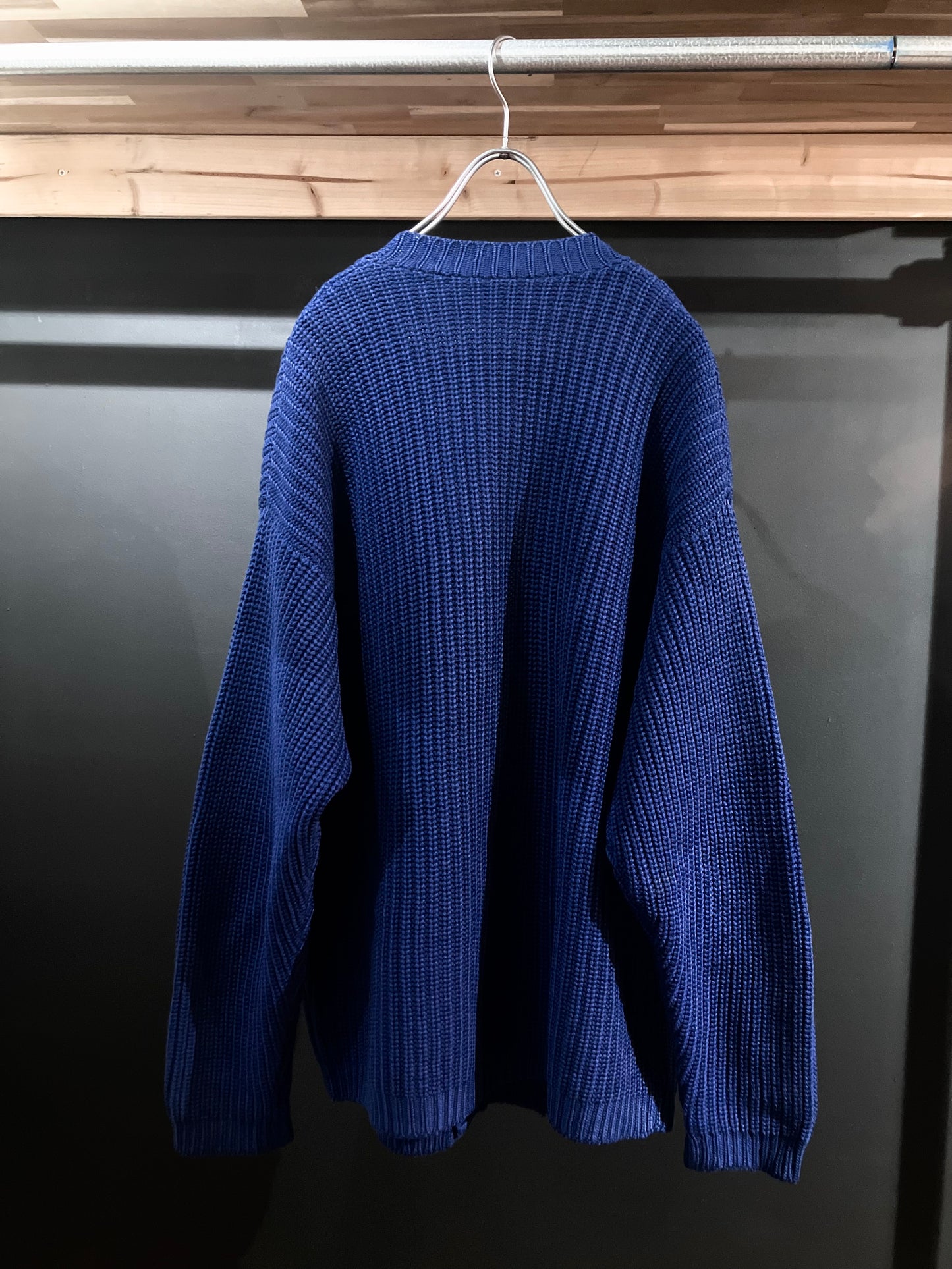 Vintage Design Wool Knit Cardigan