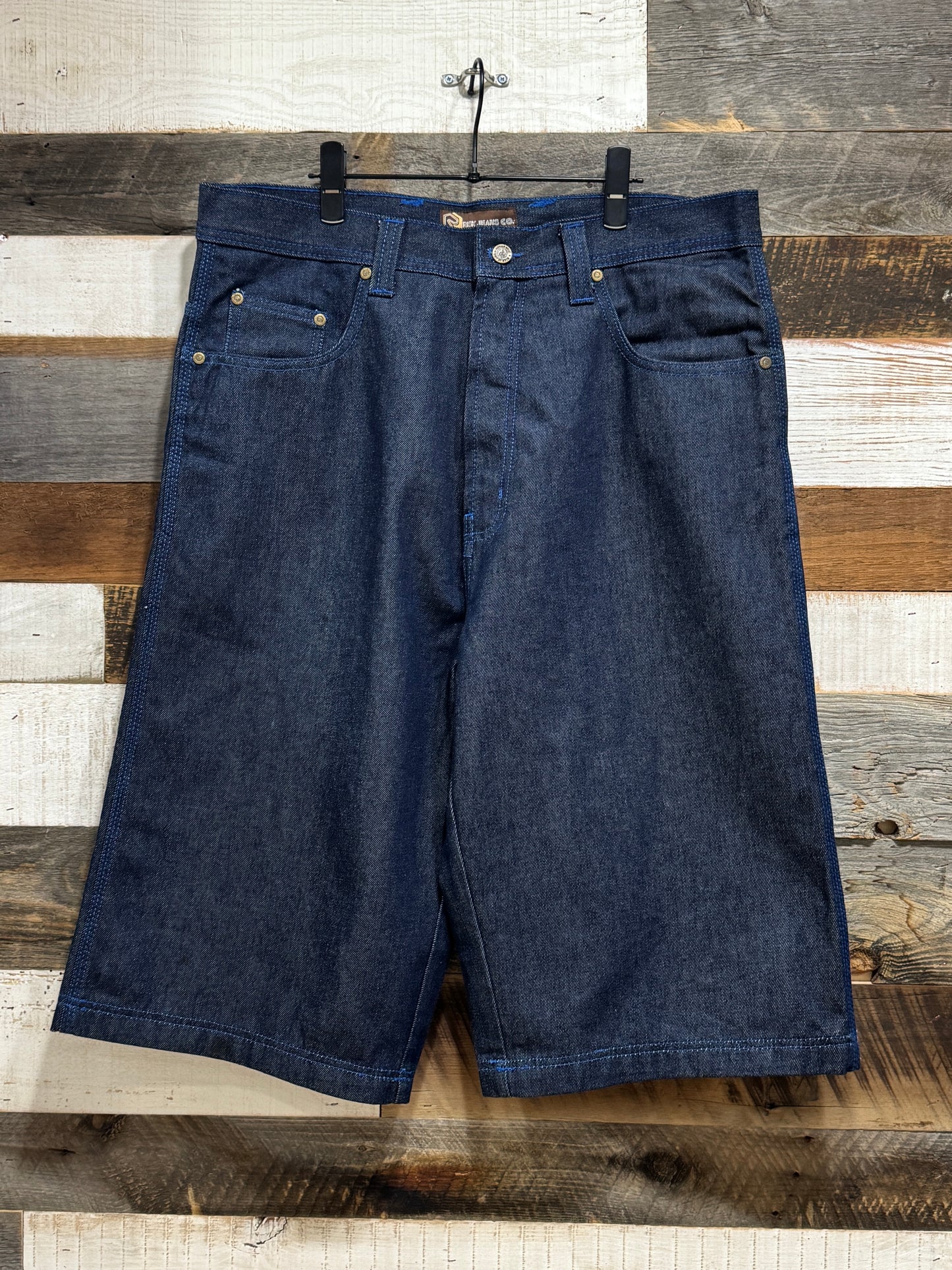 00s Risk Jeans Co. Blue Denim Shorts