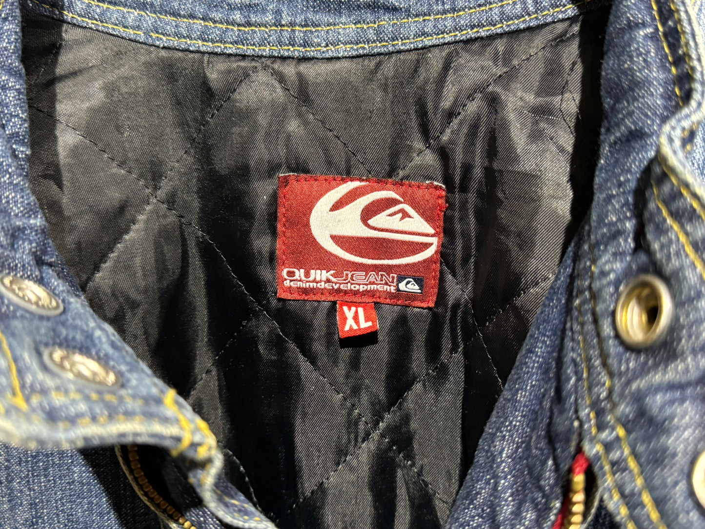 Quiksilver Denim Biker Jacket