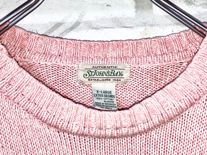 "ST JOHN'S BAY" Old Cotton Knit