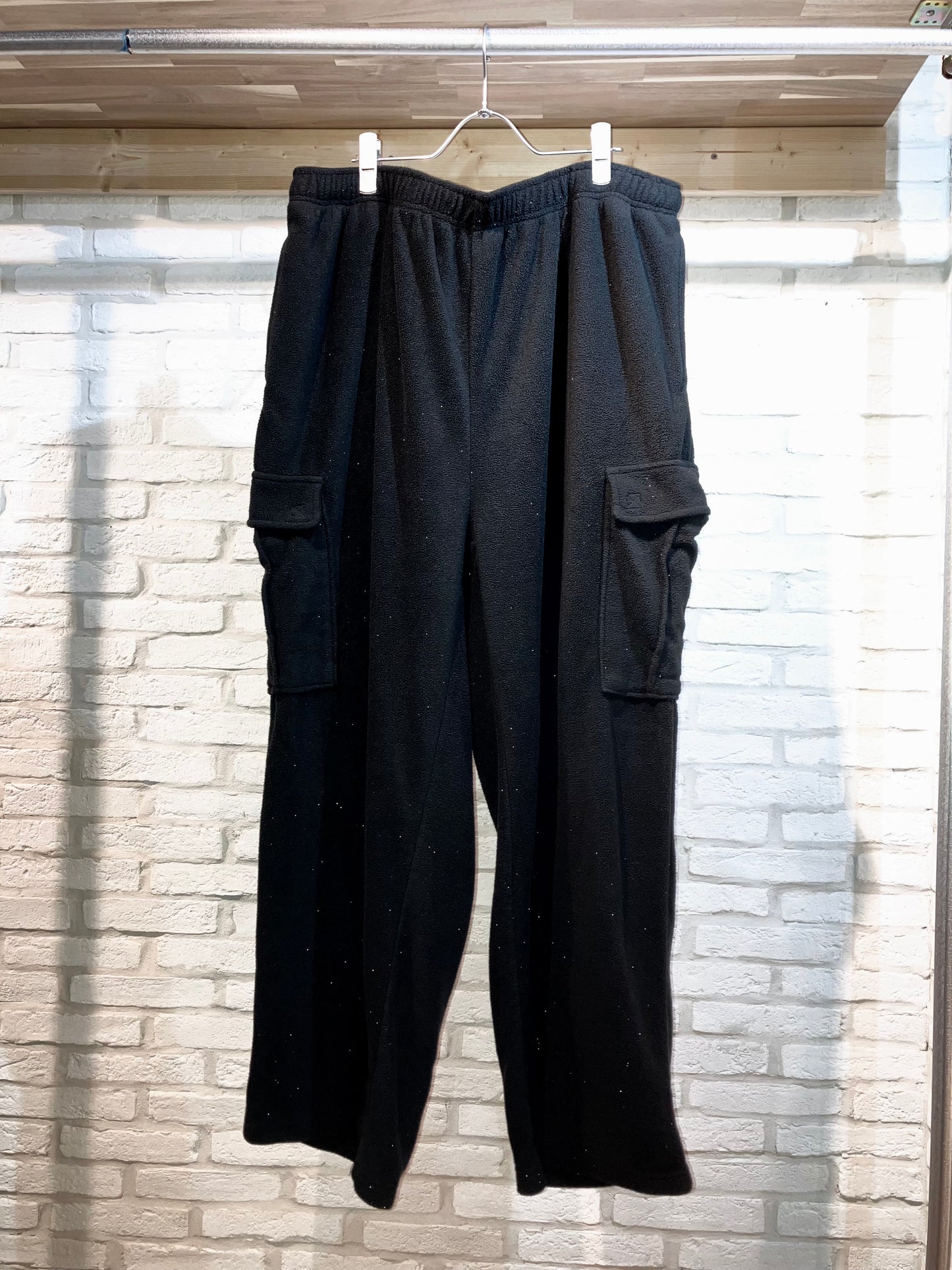 "KING SIZE" 00s Wide Fleece Cargo Pants