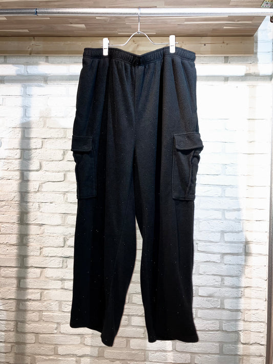 "KING SIZE" 00s Wide Fleece Cargo Pants