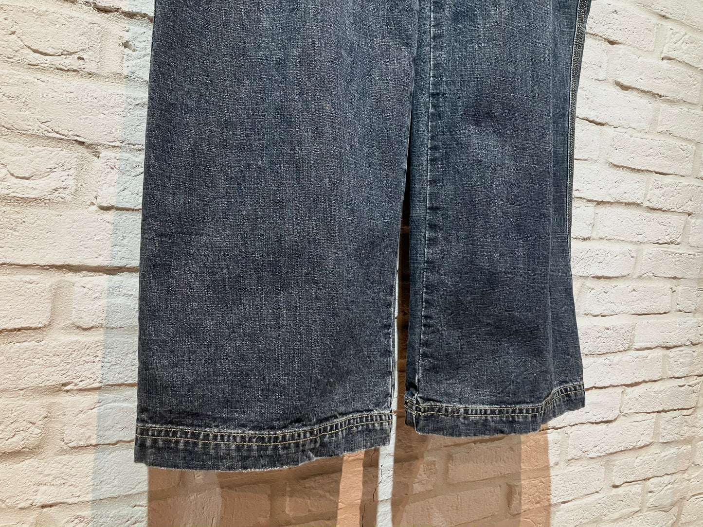 "Cloumbia" 00s Design Wide Denim Pants