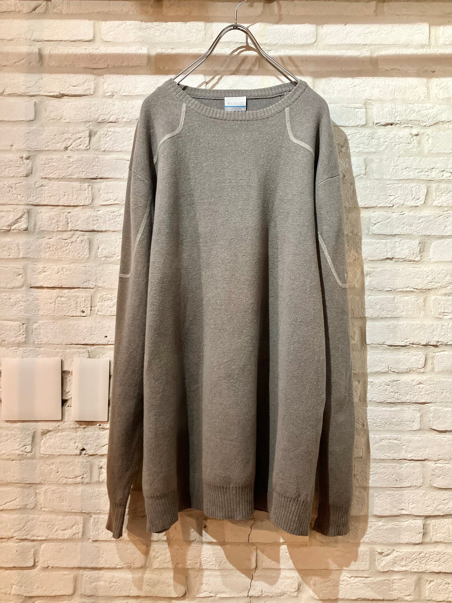 "Columbia" 00s Design Knit