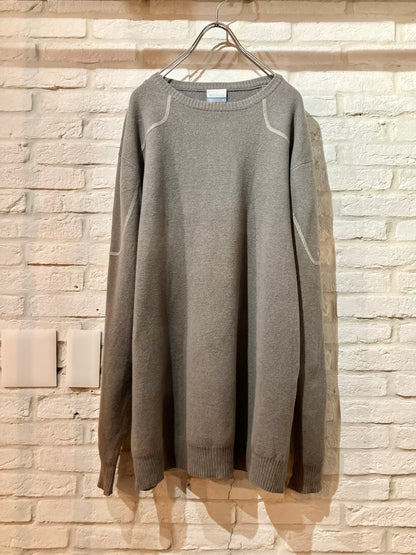 "Columbia" 00s Design Knit