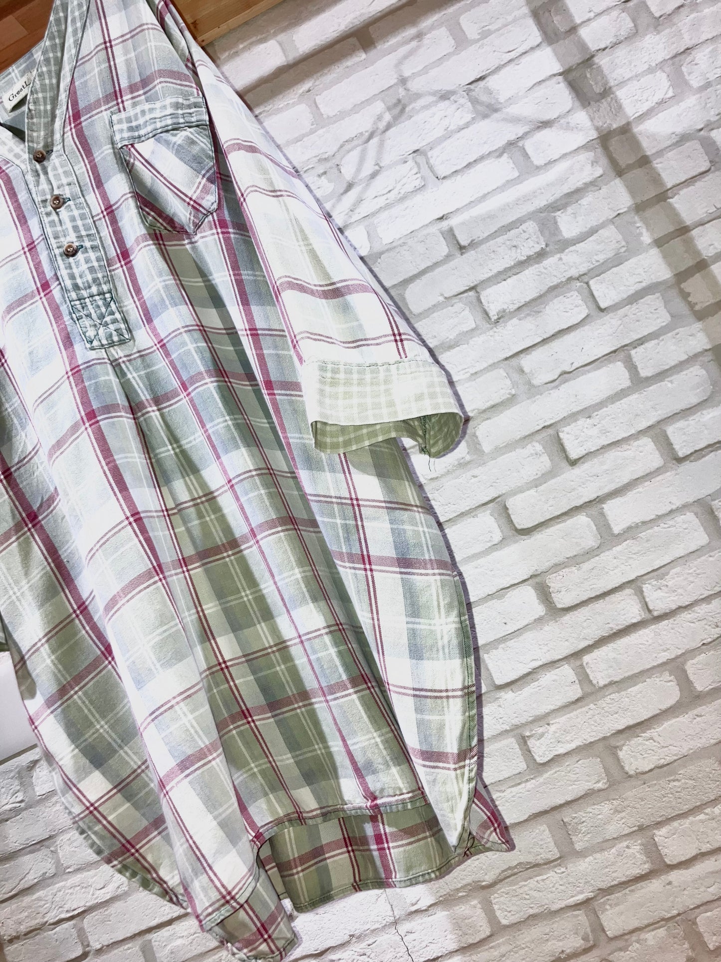 Old Pollover Check Shirt