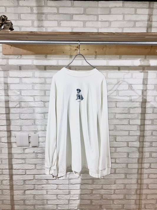 "AMERICAN EAGLE" Old Printed LS Tee