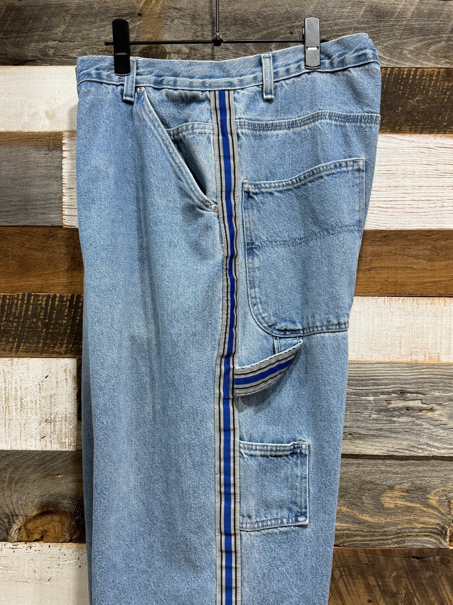 00s UTILITY Side Line Denim Painter Pants