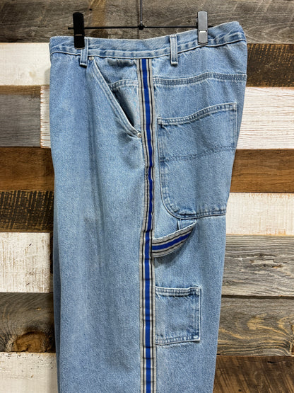 00s UTILITY Side Line Denim Painter Pants