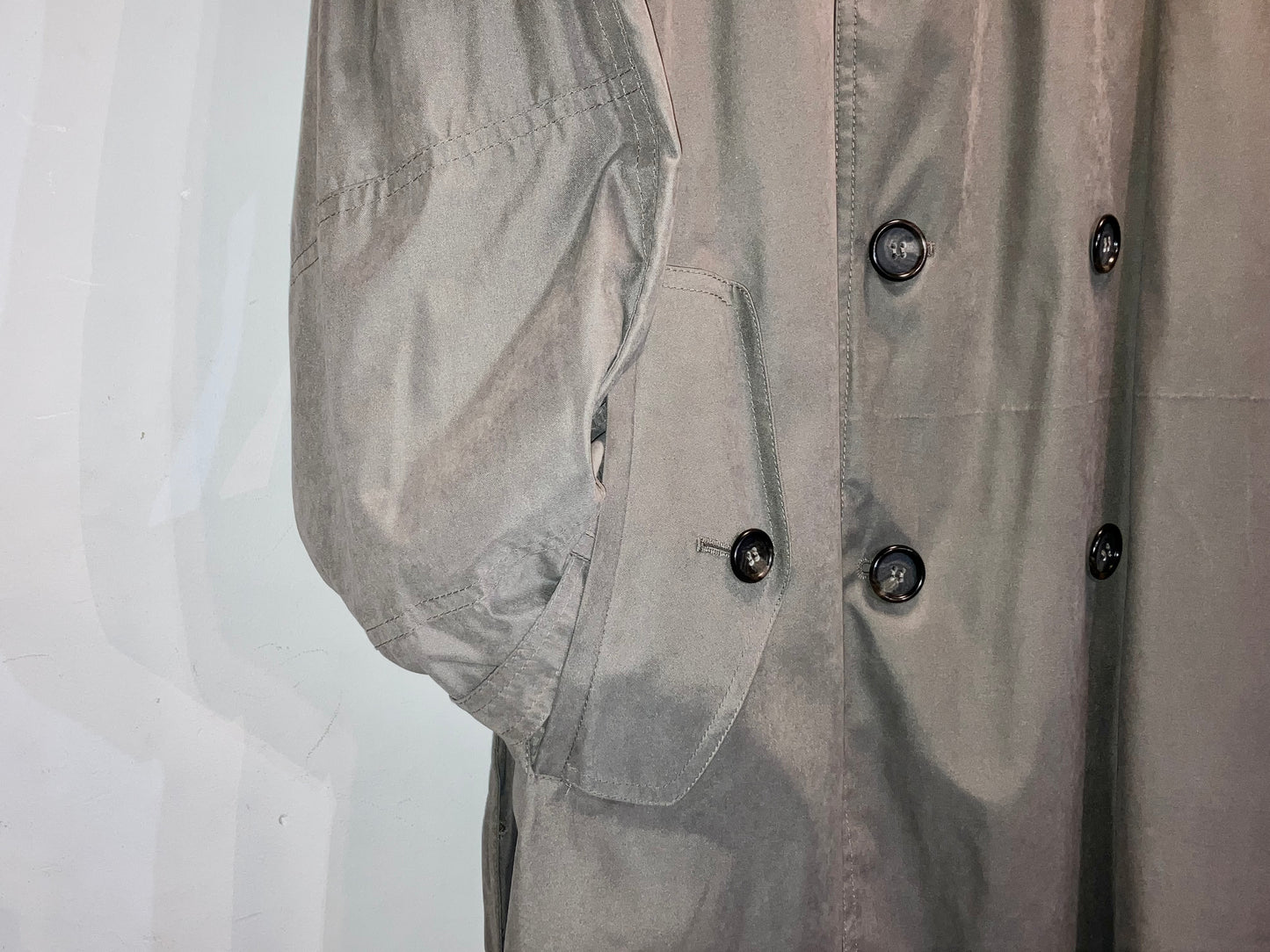 "LONDON FOG" Old Design Smooth Trench Coat