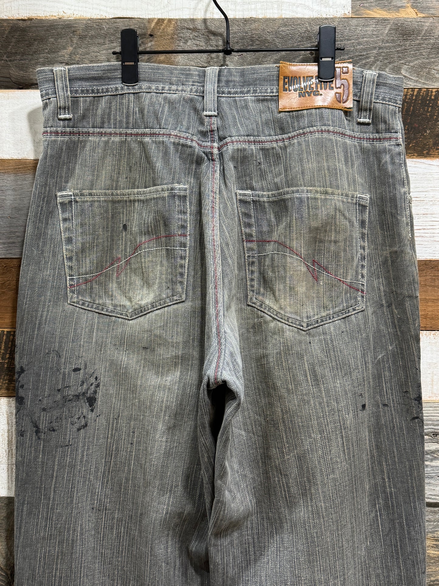 00s Evolve 5 Wide Denim Pants