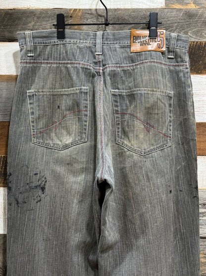 00s Evolve 5 Wide Denim Pants