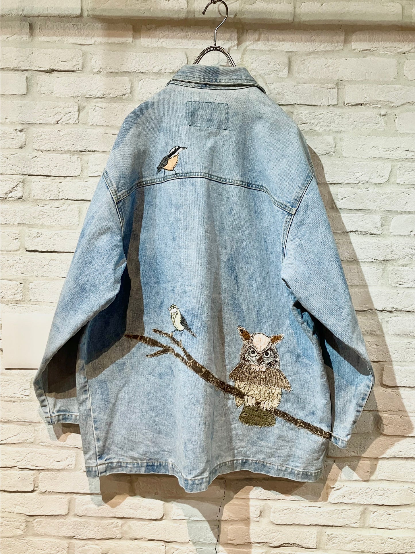 Old Embroidery China Denim JKT