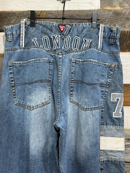 Pepe Jeans Patch Design Denim Pants