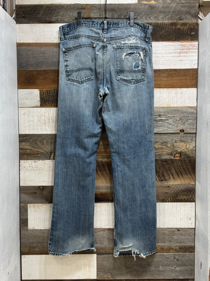 Arizona Jean Co. Damage Denim Pants