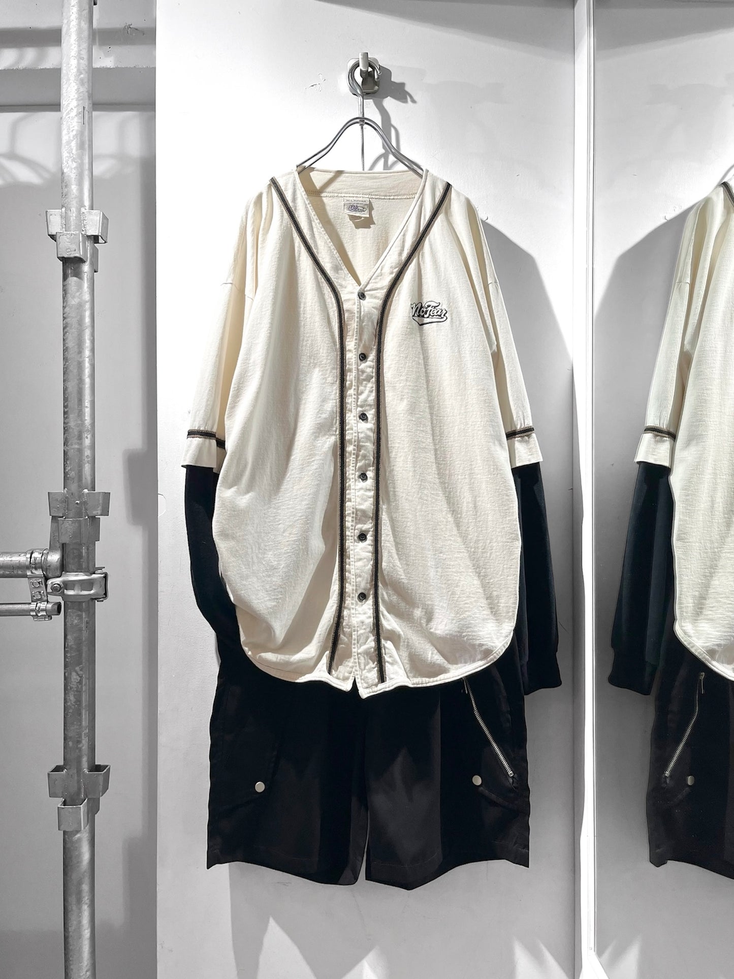00s Flap & Zip Design Wide Shorts