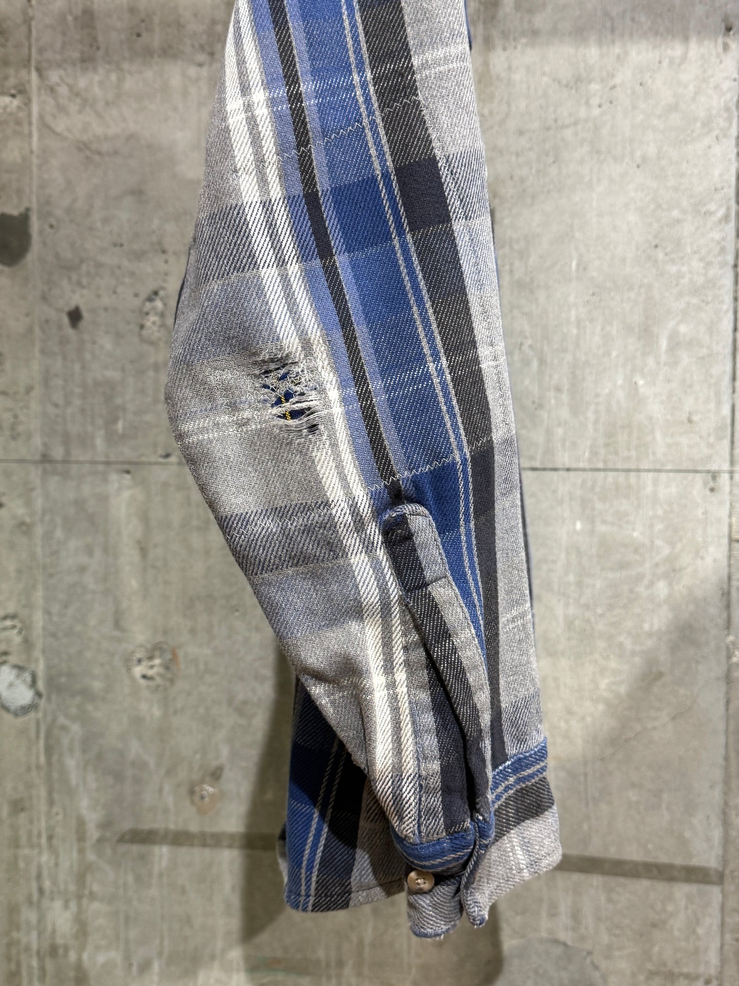 80's Vintage Heavyweight Flannel Plaid Shirt