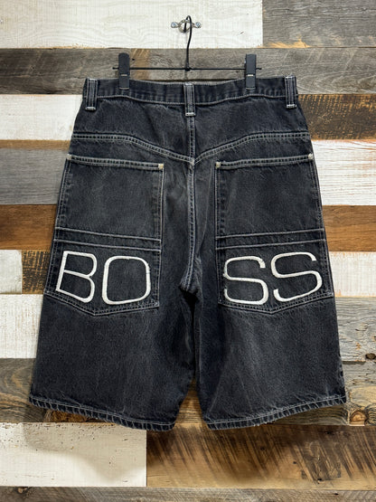Old Boss Baggy Denim Shorts