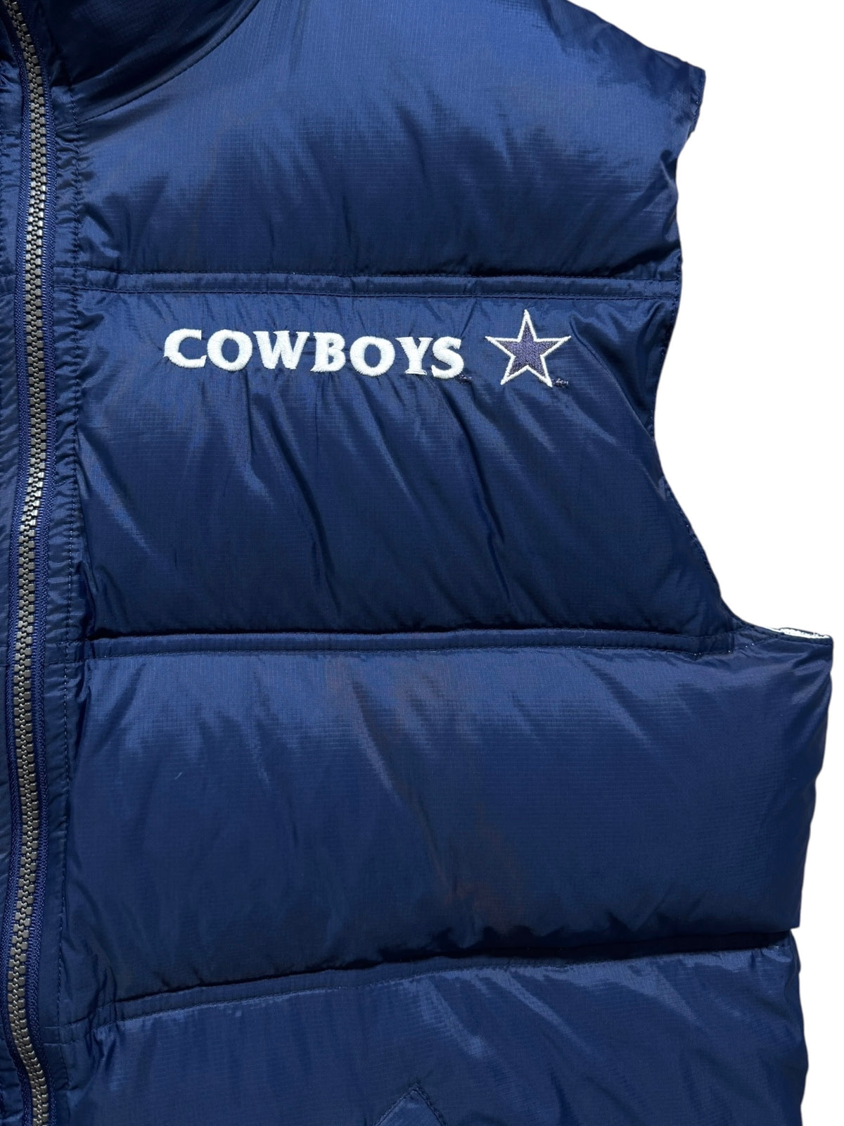 90s Nike Cowboys Reversible Down Vest
