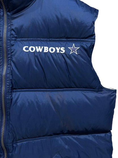 90s Nike Cowboys Reversible Down Vest