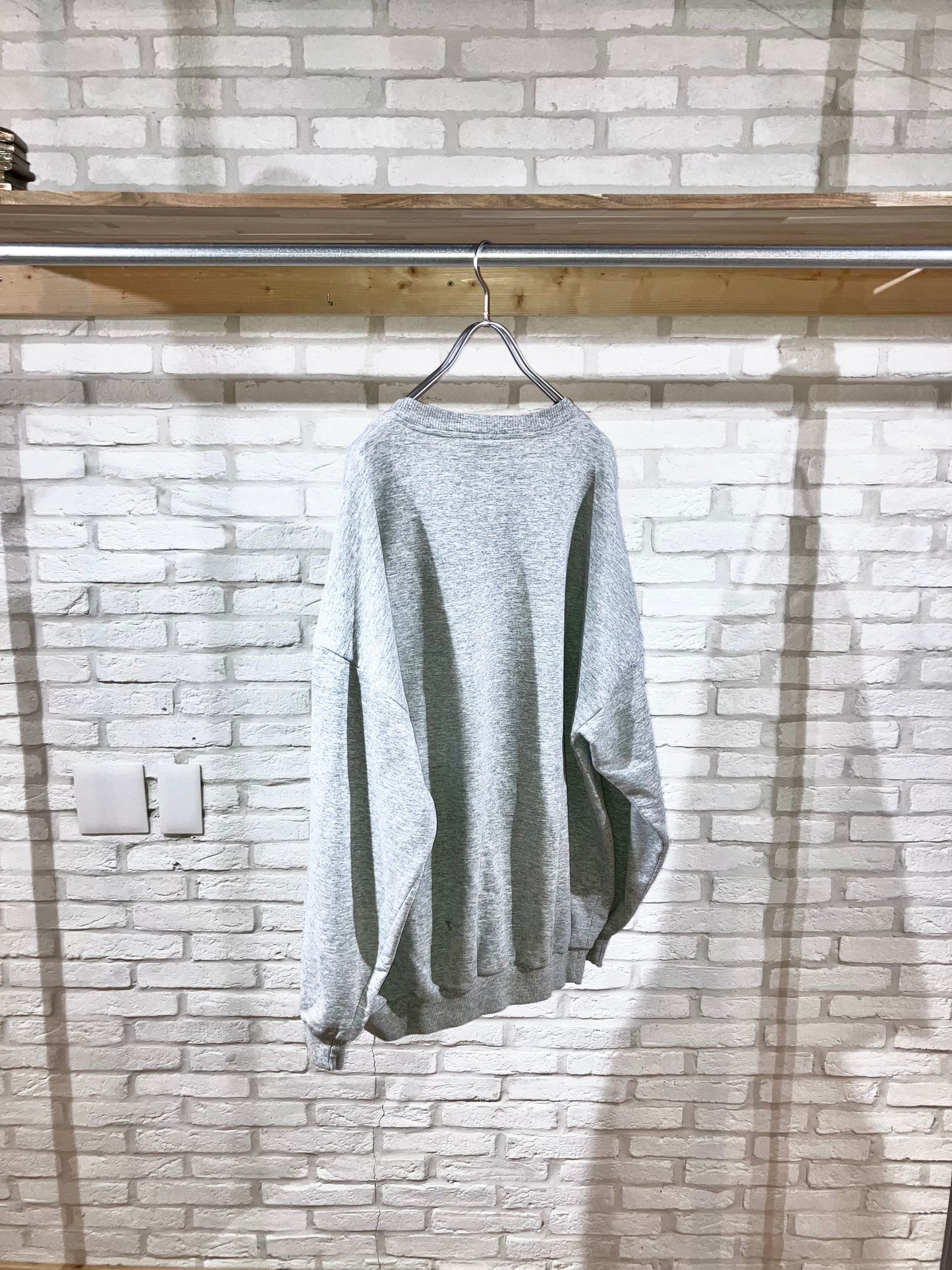 "adidas" Old Oversized Embroidery Sweat