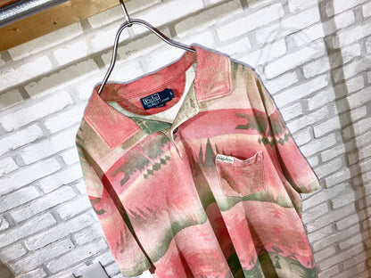 "Polo by Ralph Lauren" 00s Design Polo Shirt