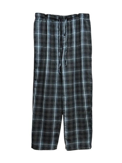 Old Plaid Wide EZ Pants