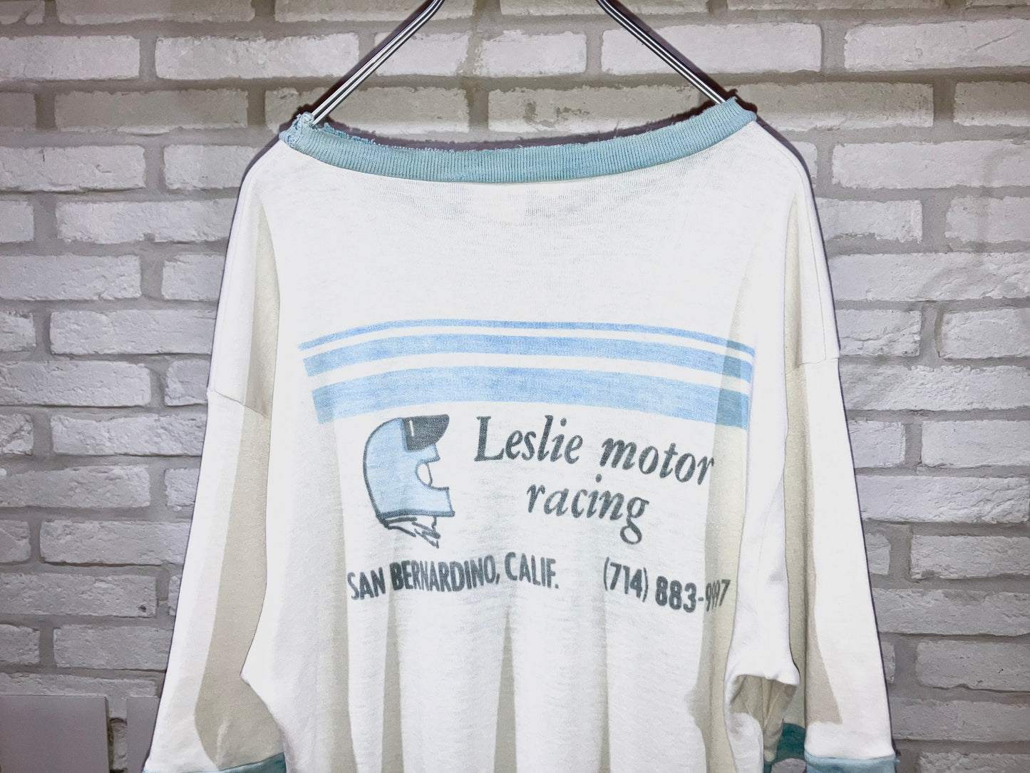 Vintage Printed Ringer Tee