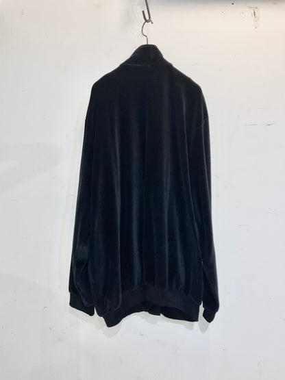 "KING SIZE" 00s Oversized Velour Track JKT