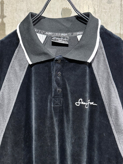 Sean John Velour Polo Shirt