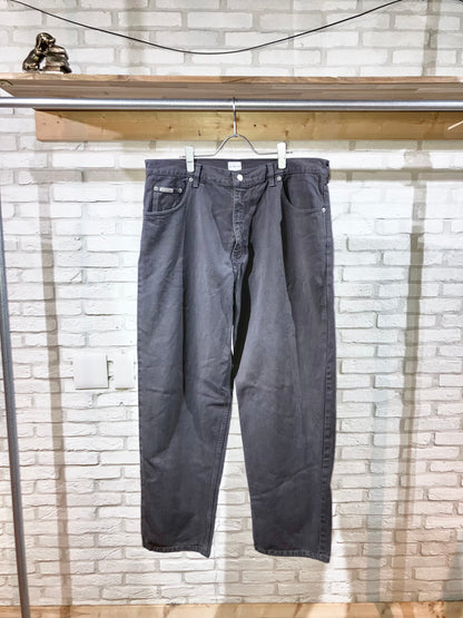 "CK Calvin Klein" 00s Color Denim Wide Pants